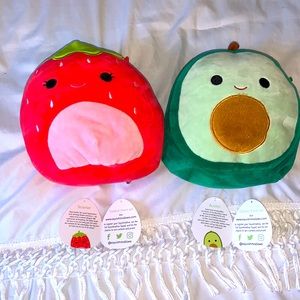 Scarlett Strawberry & Austin Avocado Squish